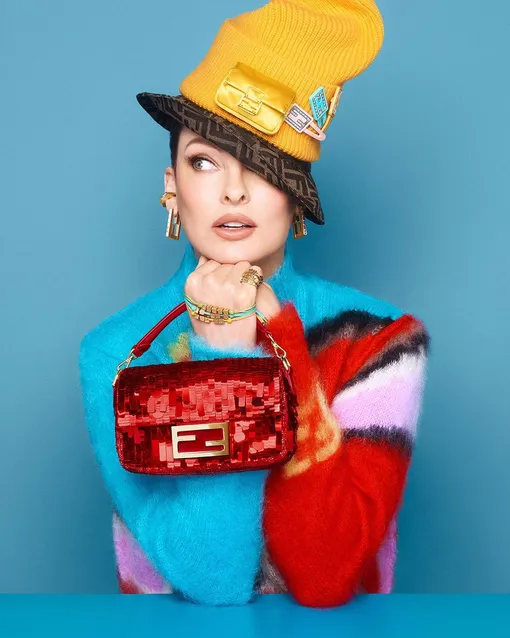 Линда Евангелиста для Fendi Линда Евангелиста для Fendi