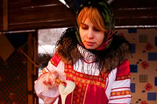 Масленица в парке Горького Масленица в парке Горького