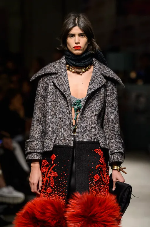 Показ коллекции Prada fw 2017 Показ коллекции Prada fw 2017