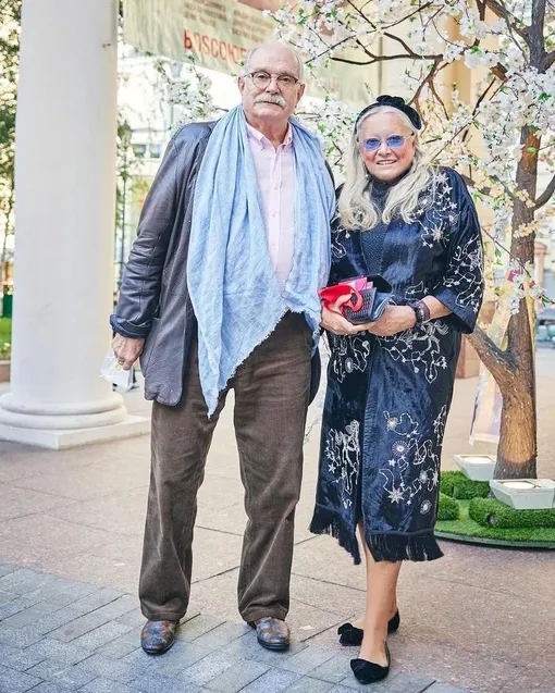 Никита Михалков с супругой Татьяной