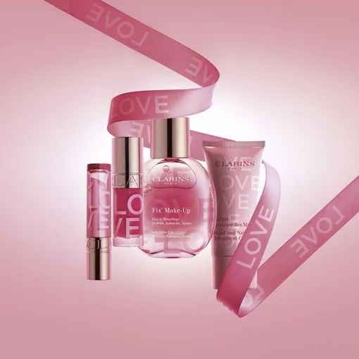 Лимитированная коллекция косметики Clarins Love