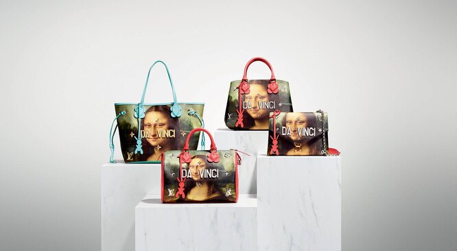 Jeff Koons'tan Louis Vuitton koleksiyonu