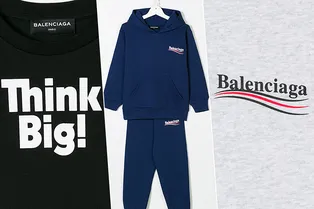 Маленьким модникам: первая детская коллекция Balenciaga Kids на Farfetch.com