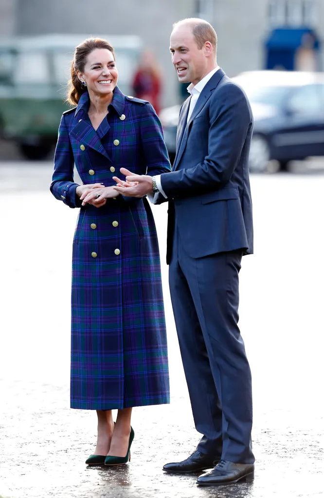 Кейт Миддлтон и принц Уильям в 2021 году