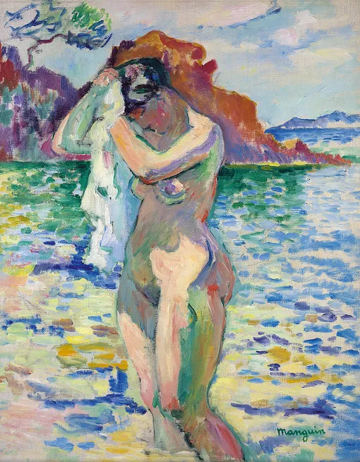 Анри Манген. Купальщица. 1906. Государственный музей изобразительных искусств им. А. С. Пушкина Анри Манген. Купальщица. 1906. Государственный музей изобразительных искусств им. А. С. Пушкина