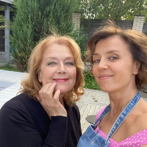 Ксения Алферова с мамой