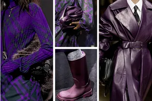 С какими цветами носить фиолетовый: 5 стильных сочетаний