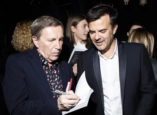 Андрей Плахов и Франсуа Озон Андрей Плахов и Франсуа Озон