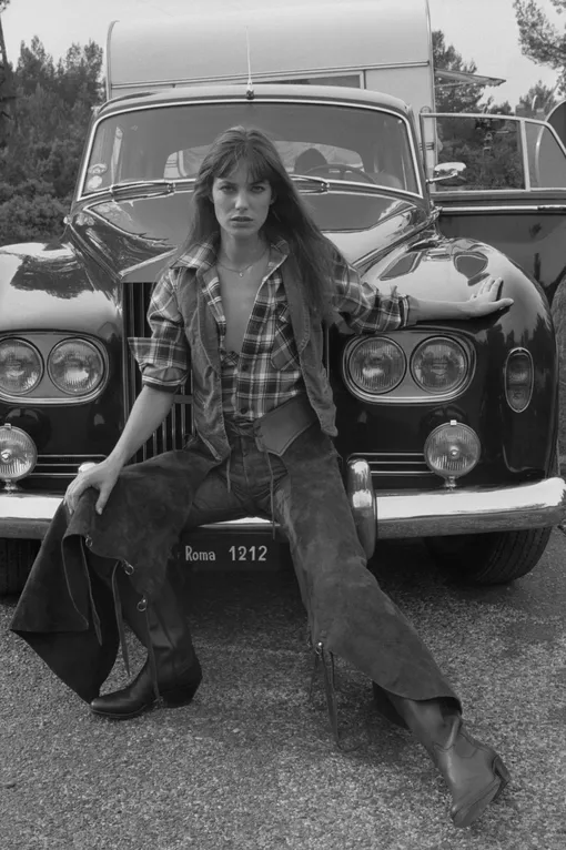 Джейн Биркин в 1974 году