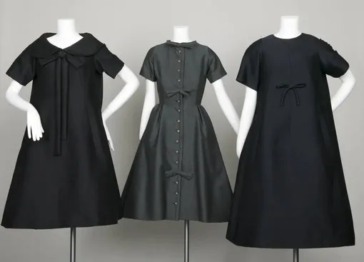 Трапециевидные платья Dior, 1958 год