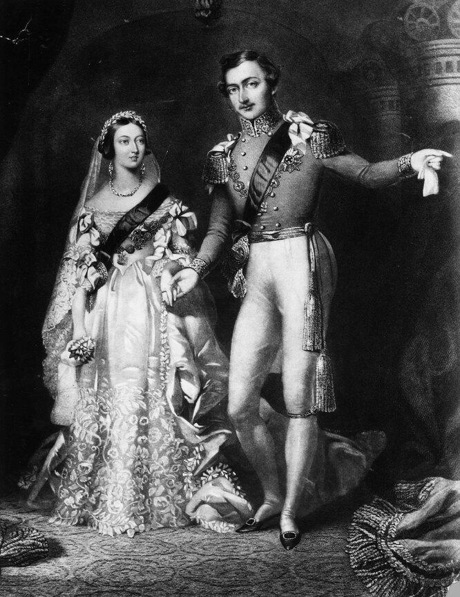 Свадьба королевы Виктории, 1840 год