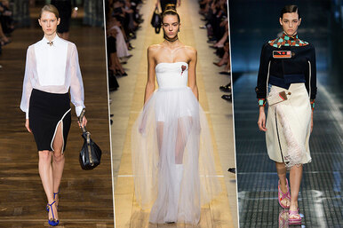 Тюлевые, вышитые и ассиметричные: выбираем самые модные юбки весны
