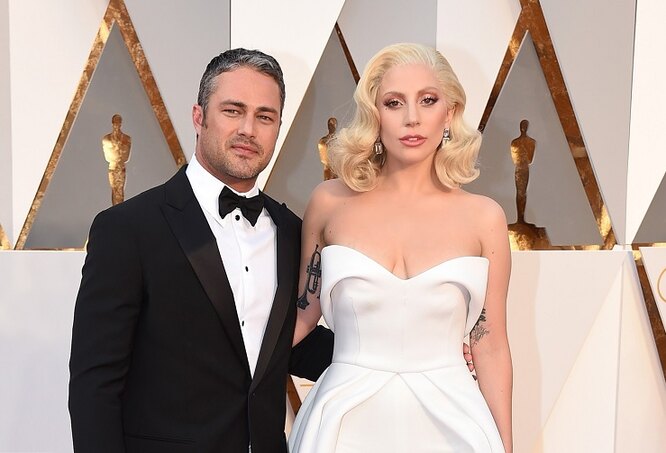 Леди Гага с экс-женихом Тейлором Кинни
