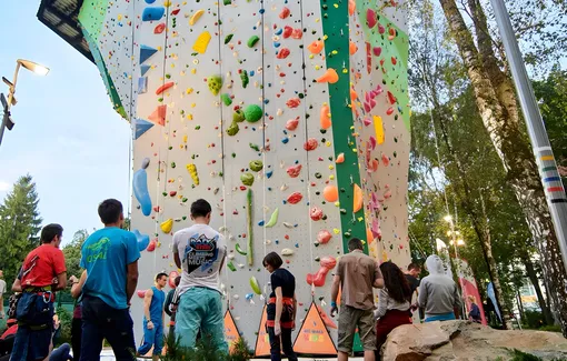 Скалодром Big Wall Sport Скалодром Big Wall Sport