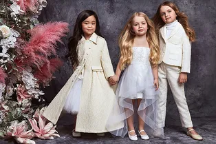 Модные детки: 17 повседневных и праздничных образов Valentin Yudashkin Kids