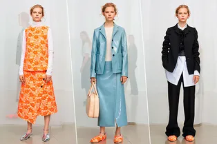 Тренды будущего: 25 уютных футуристических луков из пре-коллекции Jil Sander