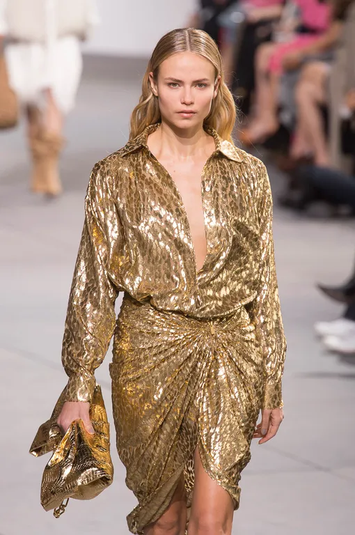 Наташа Поли на показе коллекции Michael Kors FW 2017 Наташа Поли на показе коллекции Michael Kors FW 2017