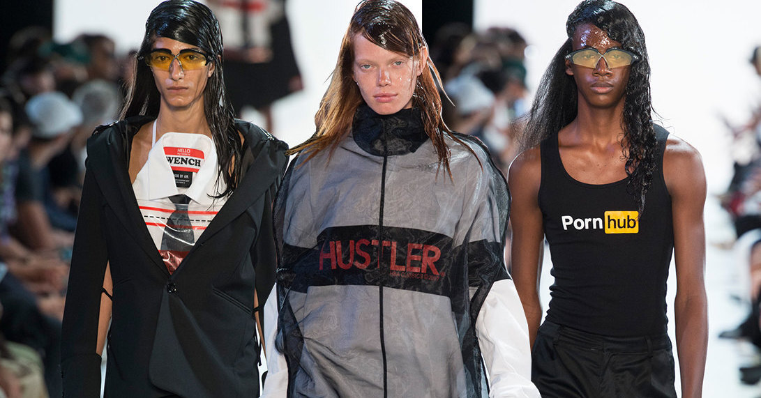 Показ Hood by Air спонсировал PornHub