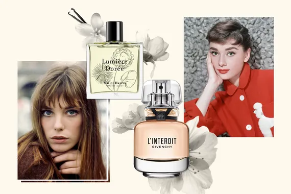 Ароматы икон: какими парфюмами пользовались Одри Хепберн, Джейн Биркин и другие знаменитости прошлого века