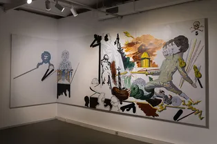 «Этого мало, этого слишком, этого достаточно»: ментор и художники Открытых студий Винзавода говорят о творческом процессе и своих проектах