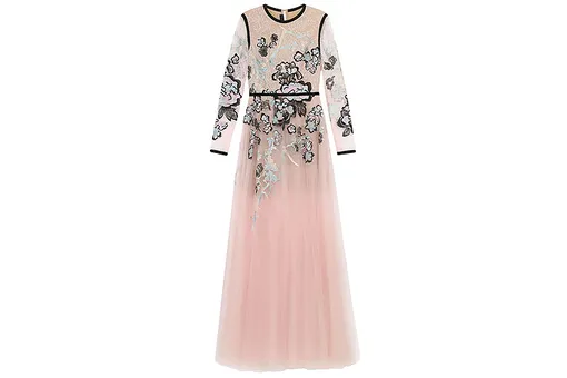 Платье из шелка и вискозы, Elie Saab, 525 000 руб., ЦУМ