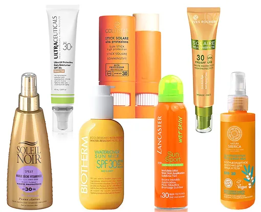 Солнцезащитные средства с SPF 30: Soleil Noir, Ultraceuticals, Biotherm, Collistar, Lancaster, Yves Rocher, Natura Siberica Солнцезащитные средства с SPF 30: Soleil Noir, Ultraceuticals, Biotherm, Collistar, Lancaster, Yves Rocher, Natura Siberica