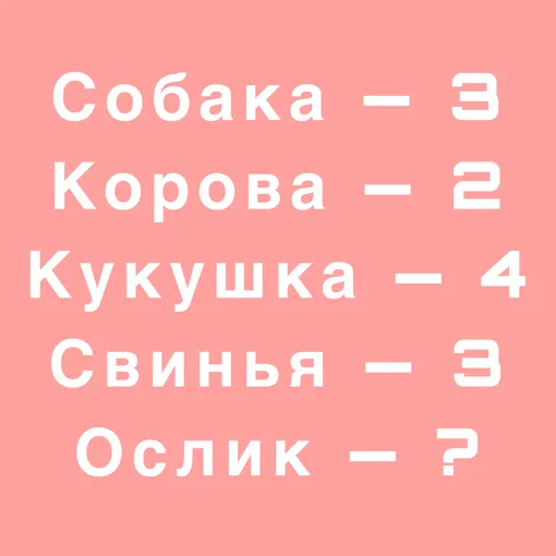 Что должно стоять на месте вопросительного знака?