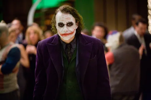 Хит Леджер в роли лучшего злодея киновселенной DC Джокера