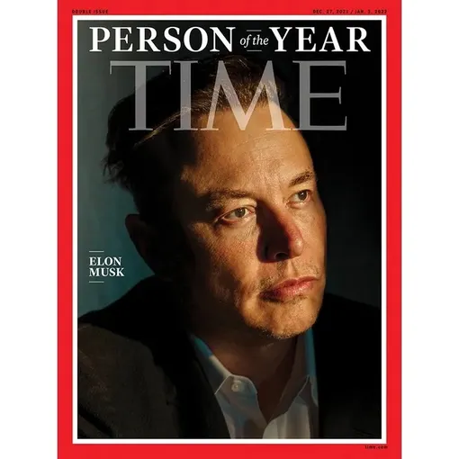 Илон Маск на обложке журнала