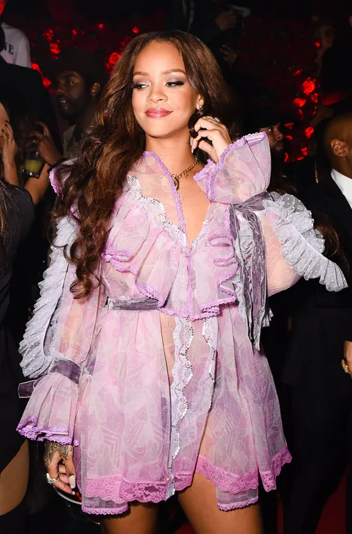 Рианна на вечеринке в Лос-Анджелесе, 13 февраля 2017