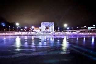 Шоу. Открытие катка в Парке Горького