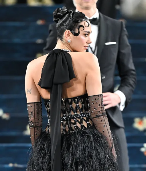 Дуа Липа на Met Gala-2025 Дуа Липа met gala