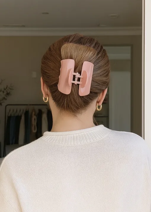 Модные прически с крабиком Модные прически с крабиком