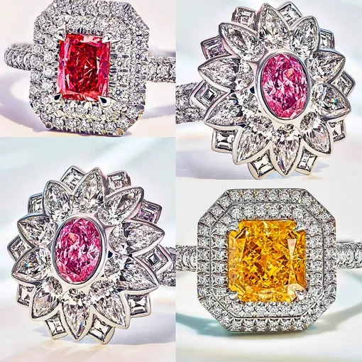 Цветные бриллианты регулярно бьют рекорды на аукционах