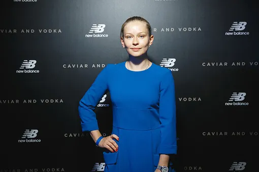 Юлия Пересильд и другие гости вечеринки Caviar and Vodka в New Balance Residence