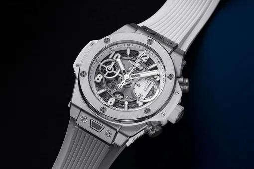 Часовой бренд Hublot представил модель часов Big Bang Unico в белом цвете