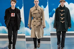 Милиция, гопники и Burberry: 31 лук с показа Gosha Rubchinskiy в Екатеринбурге