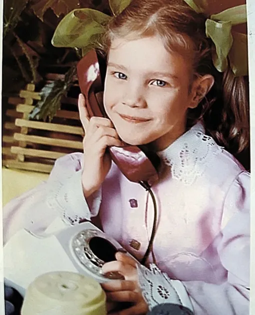 Наталья Водянова в детстве