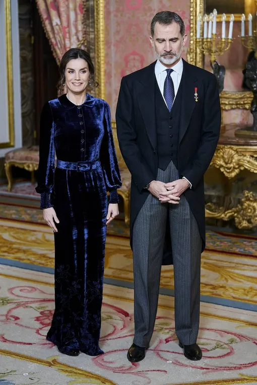 Королева Летиция и король Филипп VI 2020 год