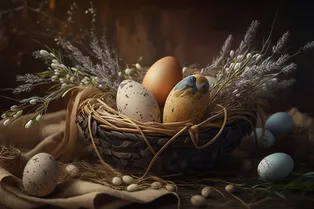 6 самых необычных способов покрасить яйца на Пасху