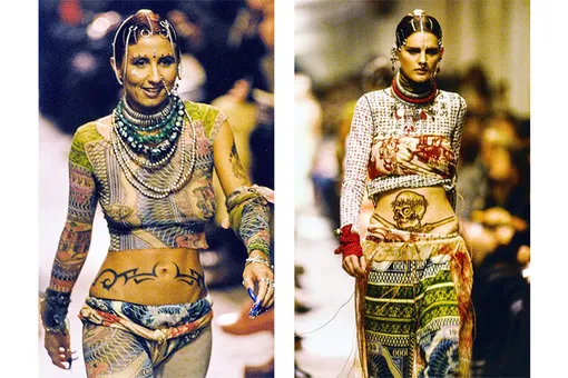 Les Tatouages, Jean Paul Gaultier, ss 1994