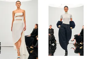 Alaïa сделали всю коллекцию из одного материала — и вот как это выглядит Alaïa сделали всю коллекцию из одного материала — и вот как это выглядит