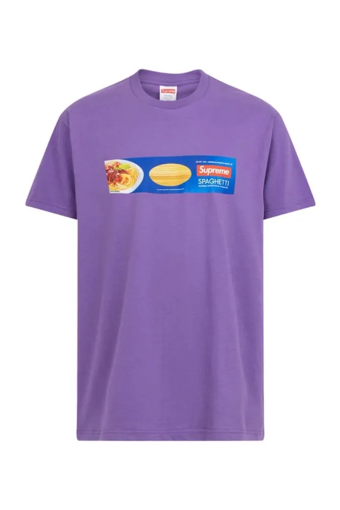 Фиолетовая футболка в стиле оверсайз Supreme, 7112 руб.