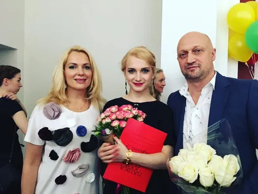 Мария Порошина, Гоша Куценко и Полина Куценко