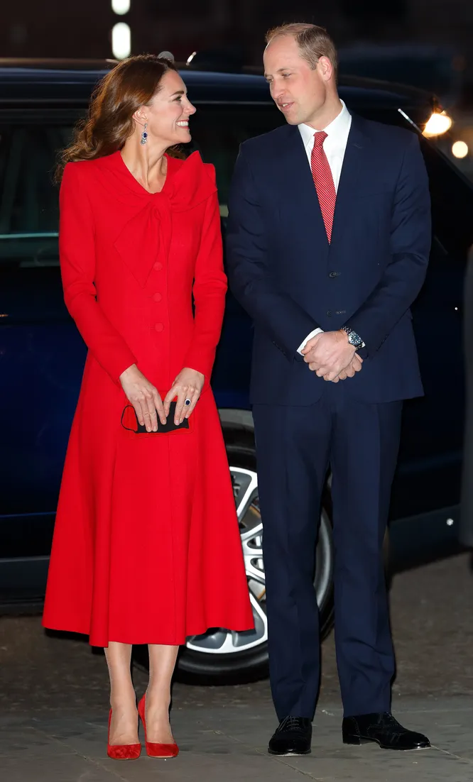Кейт Миддлтон и принц Уильям в 2022 году