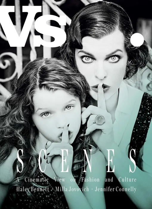 Милла Йовович с дочерью на обложке VS Magazine