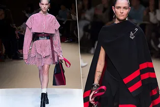 Корсеты, бабочки, тейлоринг: 7 актуальных трендов с показа Alexander McQueen