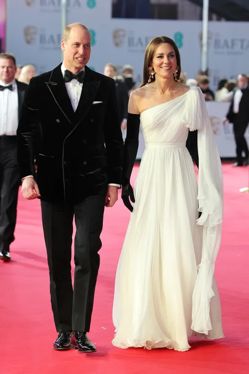 Принц Уильям и Кейт Миддлтон на премии BAFTA-2023