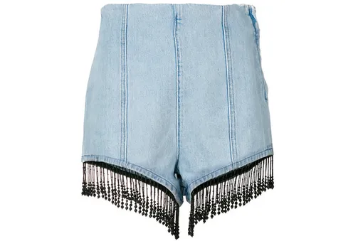 Шорты из денима, MSGM, 38 185 руб., www.farfetch.com. Шорты из денима, MSGM, 38 185 руб., www.farfetch.com.