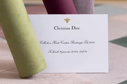 Прямая трансляция показа Christian Dior Haute Couture SS 2019